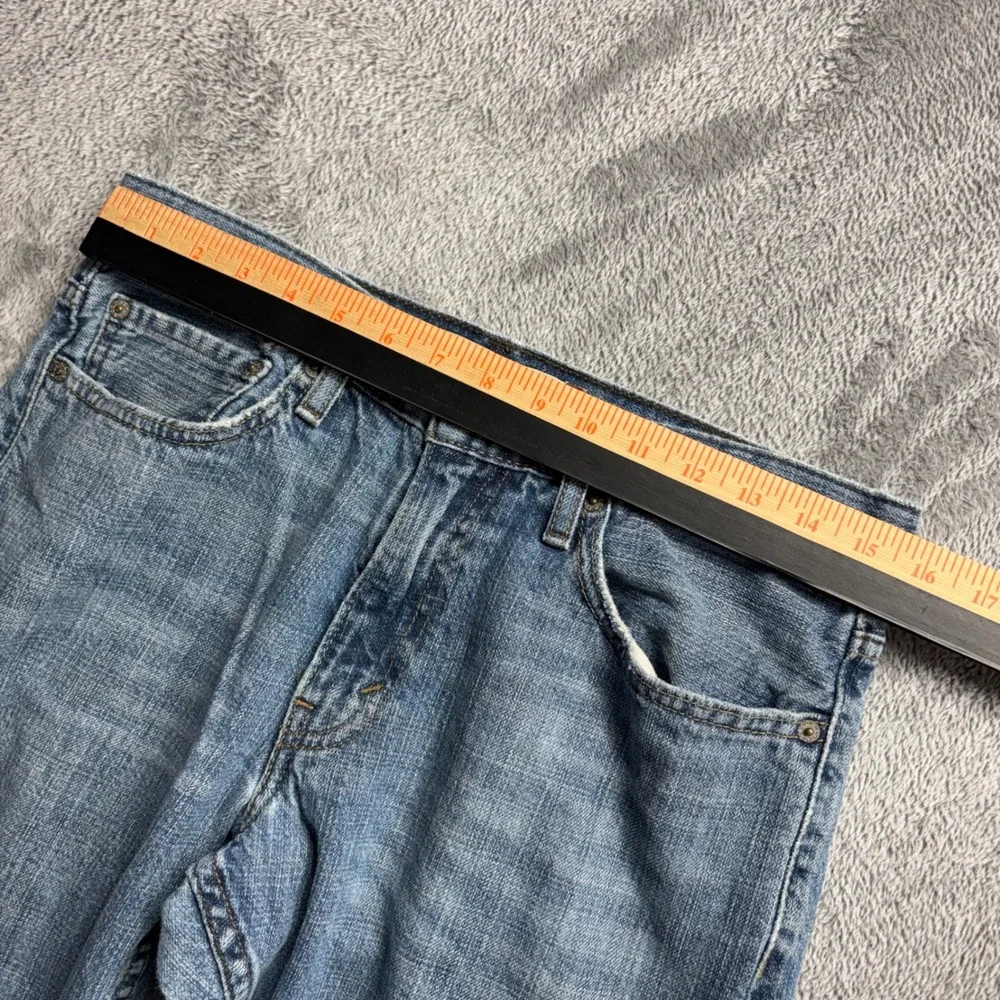 Levis 514 Slim Straight Jeans Men 32x32 Blue Good Zip Fly 100% Cotton
